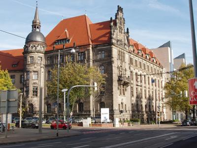 Der Erhaltene Teil des Justizpalastes