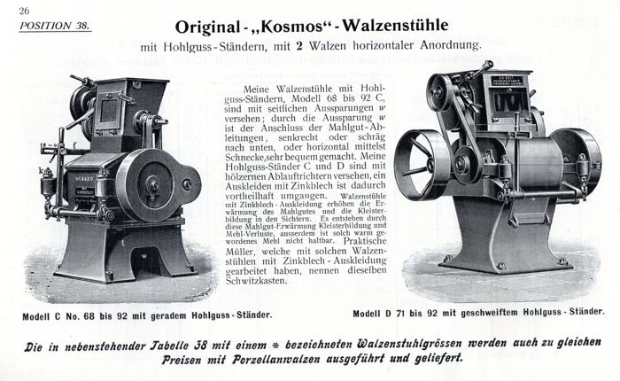 Produktblatt Katalog Dost von 1905