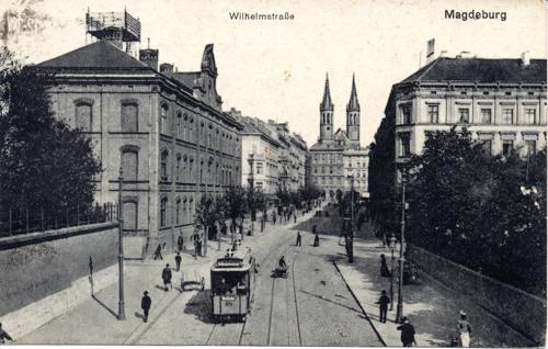 Ansichtskarte Wilhelmstraße von 1918