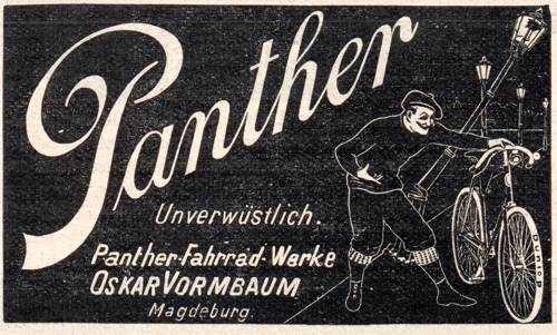Werbung Panther 1902