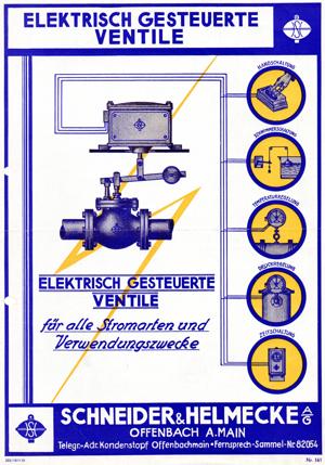 Briefkopf Schneider &anp; Helmecke 1929