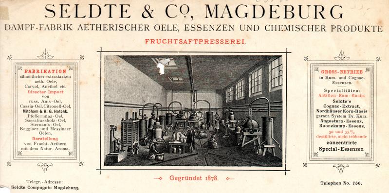 Briefkopf Seldte & Co. 1900