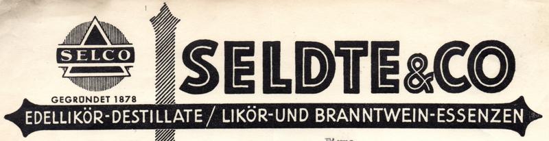 Briefkopf Seldte & Co. 1940