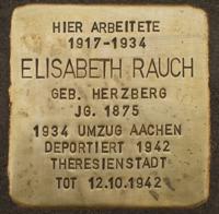 Stolperstein Elisabeth Rauch