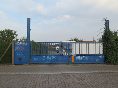 Friedenstraße Eingang Stadion